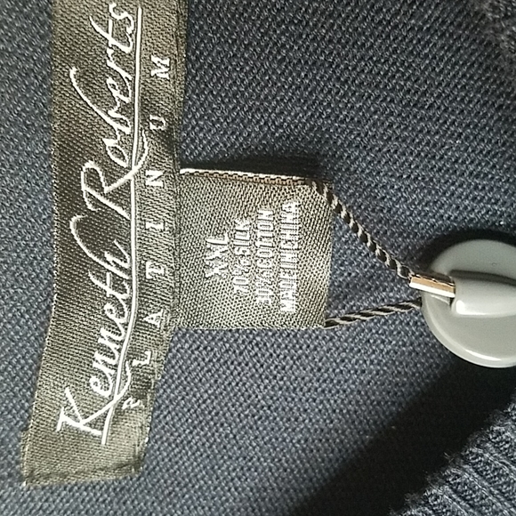 Men's 2xl sweater vest nwt V neckline - Picture 4 of 6